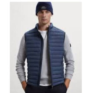 Ecoalf  Navy Down Vest